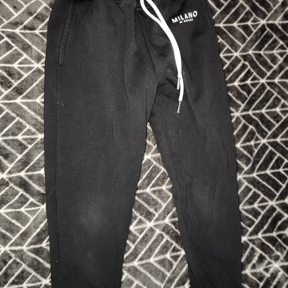 Milano Kids Black Joggers